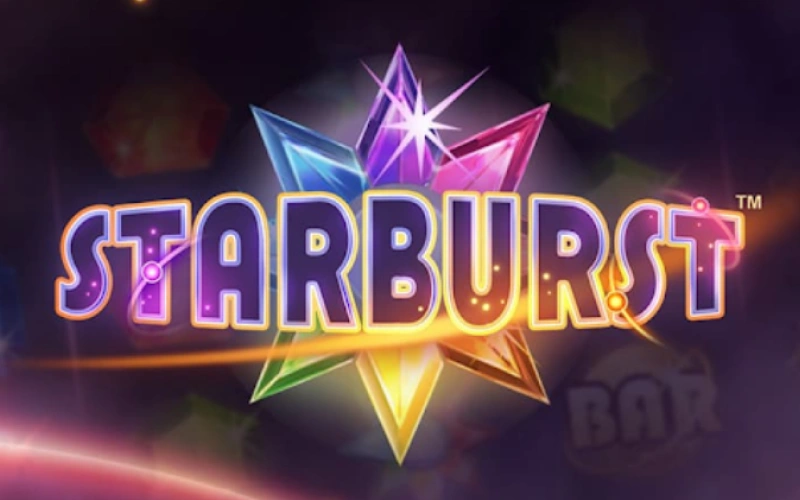 Play classic slots with shimmering gems as items in Starburst at JeetBuzz.