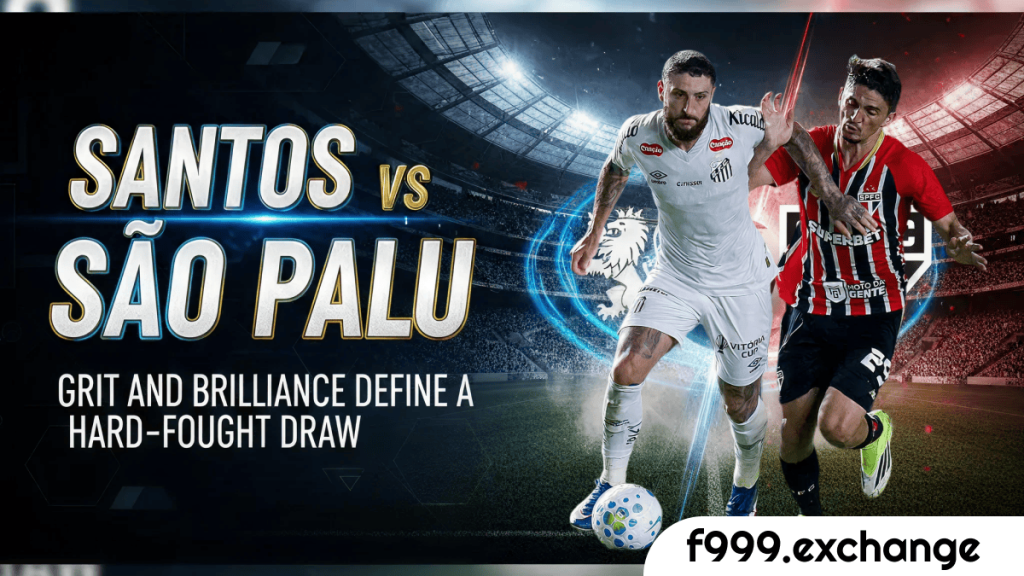 55Santos vs Sao Paulo Grit and Brilliance Define a Hard Fought Draw